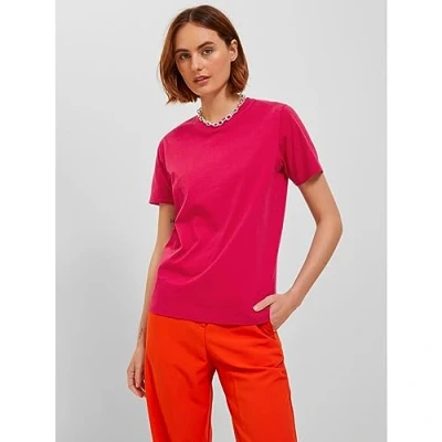Abbildung von JJXX ANNA Tshirt basic, Damen, Größe: Medium, Cerise