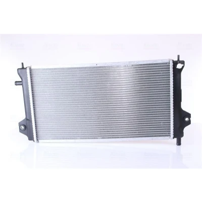 Abbildung von NISSENS 606529 Kühler, Motorkühlung Aluminium 525 282 25 Kühlrippen gelötet