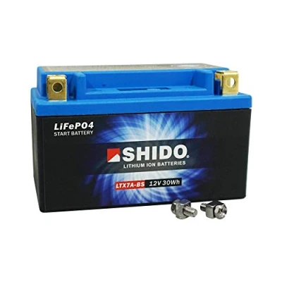 Abbildung von SHIDO LTX7A BS LION S Batterie Lithium, Ion Blau (Preis inkl. EUR 7,50 Pfand)