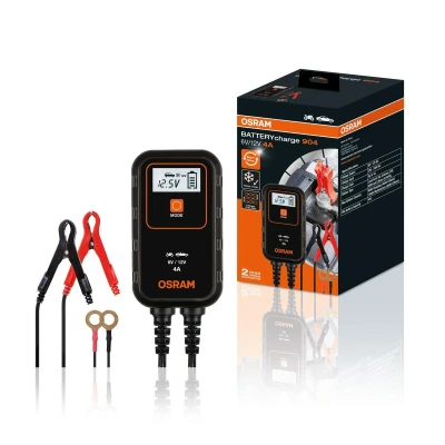 Abbildung von OSRAM BATTERYcharge 904 OEBCS904 Batterieladegerät Erhaltungsladegerät