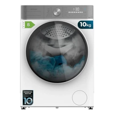 Abbildung von Cecotec Waschtrockner 10 6 kg Frontlader Bolero Wash&amp;Dry 10680 Inverter B. 1400 U/min, 16 Programme, Plus Motor, SteamMax, OnSmart, Fuzzy Logic, SpaCare und Beladungsdetektor.
