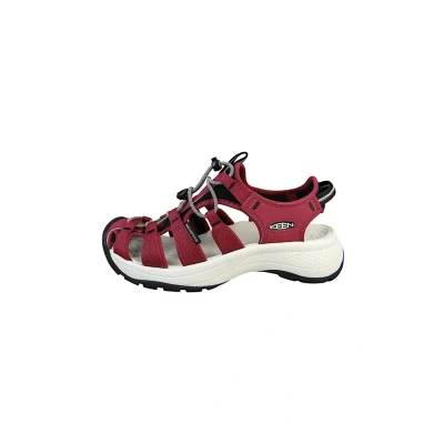 Abbildung von Keen Astoria WEST Trekkingsandale, Damen, Größe: 37, Beaujolais star white Schuhe