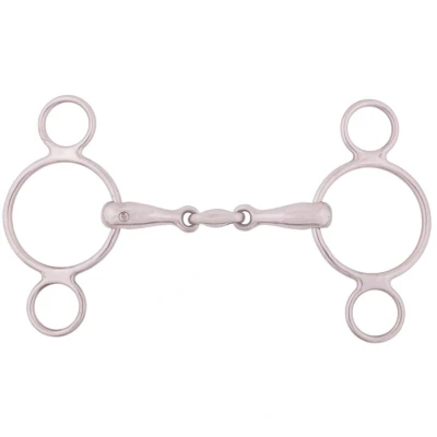 Abbildung von BR Wassertrense 4 Ringe Dop. Gebr. 18mm Edelstahl 12,5cm