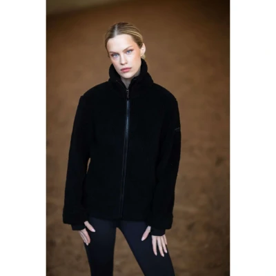 Abbildung von Equestrian Stockholm Jack Teddy Fleece Schwarz M Agradi.deVerkauft von Agradi