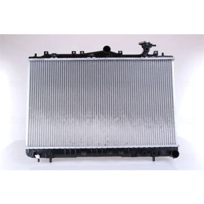 Abbildung von NISSENS 67006 Kühler, Motorkühlung Aluminium 400 678 16 Kühlrippen gelötet