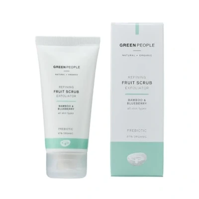 Abbildung von Green People Fruit Scrub Peeling, 50 ml Natur &amp; Bio Gesichtspeeling Sanftes für trockene/fettige/Mischhaut Paraben , u. Äthanol frei Tierleidfrei und vegan