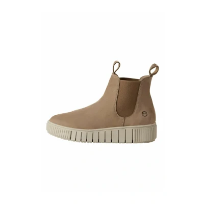 Abbildung von Tamaris MIT Removable Keilstiefelette, Damen, Größe: 37, Taupe Schuhe