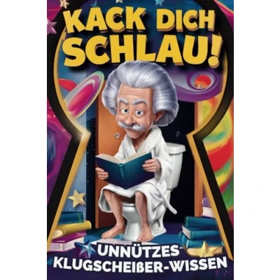 Abbildung von Kack dich schlau! Unnützes Klugscheißer Wissen fürs Klo: Das perfekte Geschenk für humorvolle Denker ein lustiges Klobuch
