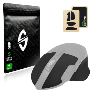 Abbildung von SensoryBoost Grip Tape Set für Logitech G604 (+ extra Pad) Schweißabsorbierend, extrem rutschfest, Ultradünn (0.5mm) Selbstklebend &amp; Rückstandsfrei Gaming Maus Zubehör