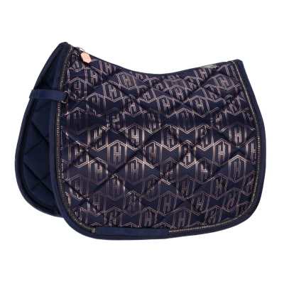 Abbildung von Eskadron Schabracke Heritage Glossy Dressur Navy Pony
