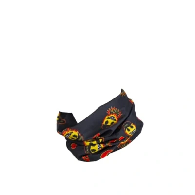 Abbildung von O‘NEAL Halstuch Schlauch Schal Mountainbike Motocross Motorrad Ungesäumt, Bequemes Material, elastischer Stoff Neckwarmer Emoji Unisex Schwarz Gelb Einheitsgröße