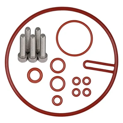 Abbildung von Dichtung Wartungssatz O Ringe passend für Saeco Gaggia Siemens Bosch König Conforta Solis TurMix Nespresso zu Thermoblock Durchlauferhitzer Supportventil Druckschlauch Set 2 von Snapworld Kaffee