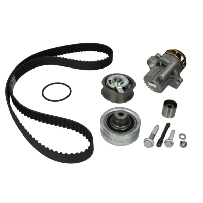 Abbildung von HEPU PK05630 Wasserpumpe + Zahnriemensatz 141 VOLKSWAGEN: Polo IV Hatchback, Saloon, SKODA: Fabia 1 Combi, I Saloon