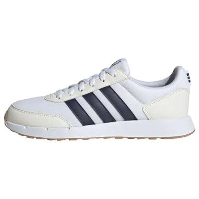 Abbildung von adidas Unisex Run 50s Shoes Schuhe, Cloud White/Shadow Navy/Off White, 44 EU