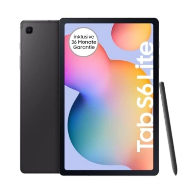 Abbildung von Samsung Galaxy Tab S6 Lite (2024) Android Tablet, 10,4 Zoll TFT Display, 64 GB Speicher, LTE, Mit S Pen, Oxford Gray, Inkl. 36 Monate Herstellergarantie