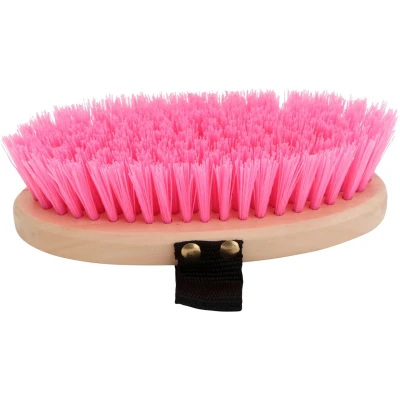 Abbildung von Horka Ovale Bürste Holz Hart Rosa