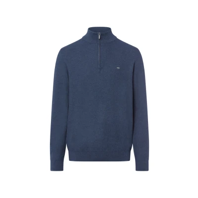 Abbildung von Fynch Hatton Strickpullover, Herren, Größe: XXL, Marine