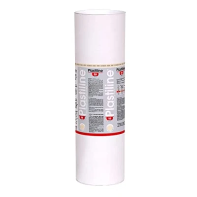 Abbildung von Jacques Herbin 10155T Plastilin für den Modellbau, 10 kg, zum modelieren, HG55, standard, 1 Dose, Elfenbeinfarben