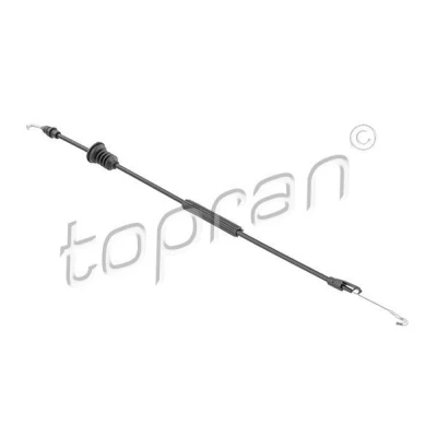 Abbildung von TOPRAN 118 368 Seilzug, Türentriegelung vorne links, rechts, innen VOLKSWAGEN: Polo IV Hatchback