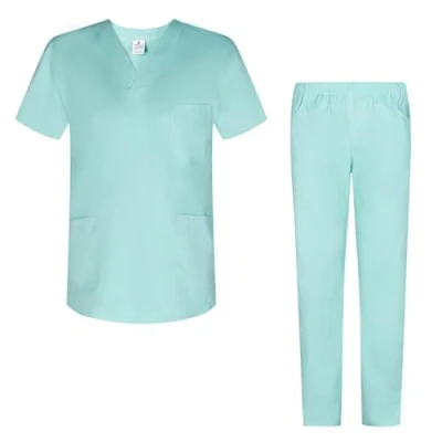 Abbildung von MISEMIYA Unisex Schrubb Set Medizinische Uniform mit Oberteil und Hose ref.8178 Large, Türkis
