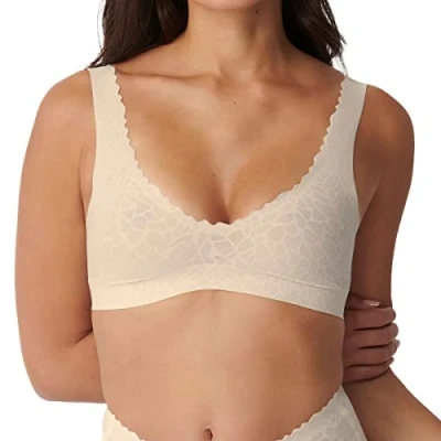 Abbildung von Sloggi FEEL Bralette Bustier, Damen, Größe: XL, Angora