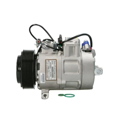 Abbildung von NRF 32888 Kompressor 7SBU17C 12 PAG 46 mit Kompressoröl, Dichtring BMW: 5 Saloon, 7, Touring