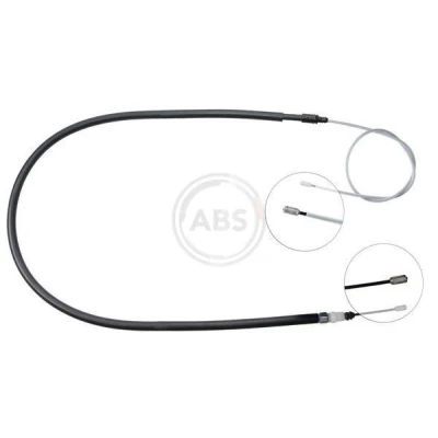 Abbildung von A.B.S. K13176 Handbremsseil 1905 Scheibenbremse für Links /Rechtslenker PEUGEOT: 207 SW, Hatchback