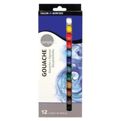 Abbildung von Daler Rowney 126600912 Simply Gouache Set, 12 x ml