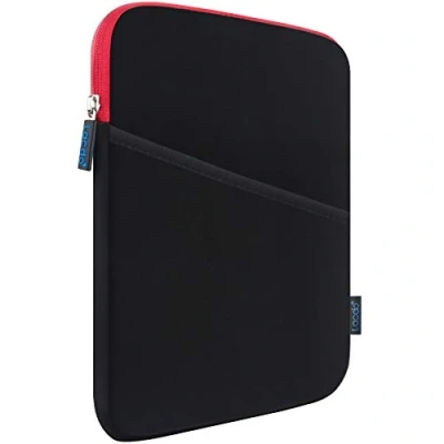 Abbildung von Lacdo Tablet Tasche Schutzhülle für 11 Zoll iPad Pro M4 OLED, Air M2, 10.9 iPad, 10.2 11&quot; Pro, 10.9&quot; 5 4, 10.5&quot; Air, Samsung Galaxy Tab A9+, Rot