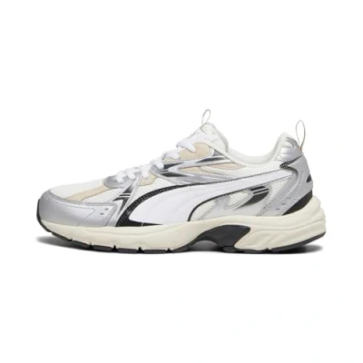 Abbildung von PUMA Unisex Milenio Tech Turnschuhe, Warm White Silver, 38 EU