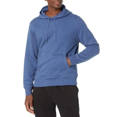 Abbildung von Amazon Essentials Herren Fleece Sweatshirt Mit Kapuze (Erhältlich In Übergröße), Blau Heide, M