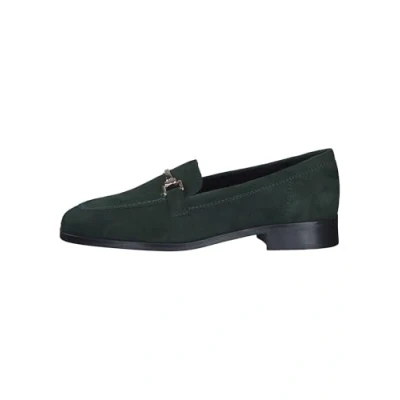 Abbildung von Tamaris Slipper, Damen, Größe: 36, Green Veloursleder