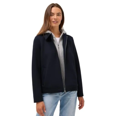 Abbildung von Cecil Sweatjacke, Damen, Größe: XXL, Blau
