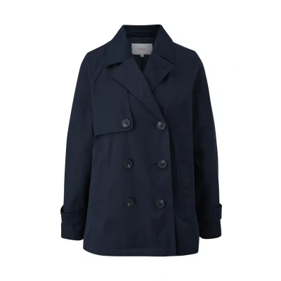 Abbildung von s.Oliver Cabanjacke aus Baumwollmix Navy 34