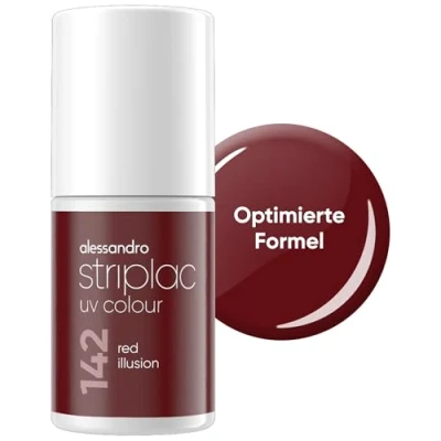 Abbildung von alessandro Striplac UV Colour Nagellack, Größe: 6.5 ml, Red illusion