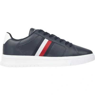 Abbildung von Tommy Hilfiger Herren Cupsole Sneaker Schuhe, Blau (Desert Sky), 40 EU