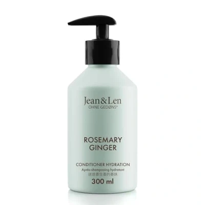 Abbildung von Jean &amp; Len Conditioner Feuchtigkeit Rosemary Ginger, für stumpfes und glanzloses Haar, pflegt intensiv verbessert die Kämmbarkeit, Spülung mit würzigem Duft, ohne Parabene Silikone, 300 ml