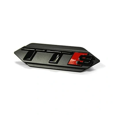 Abbildung von Audi 8S0071805 Schriftzug TTS Clip Plakette schwarz Kühlergrill Black Edition Emblem