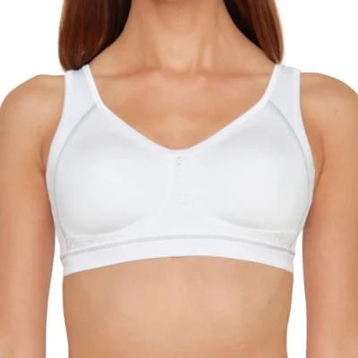 Abbildung von Susa Damen Sport bh Ohne Bügel 7316 BH, Weiß (Weiß 003), 85E EU