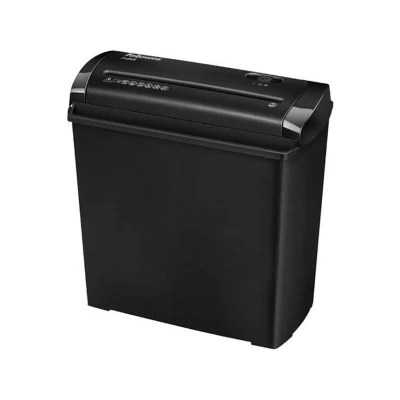 Abbildung von Fellowes Aktenvernichter 5 Blatt Streifenschnitt 7mm, Papierschredder für Zuhause, Powershred P 25S, Schredder mit 11L Papierkorb, Standard Datenschutz, gelegentliche Nutzung