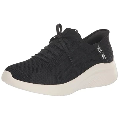 Abbildung von Skechers Damen Hands Free Ultra Flex 3.0 Brilliant Path Sneaker, Schwarz, 40 EU Weit