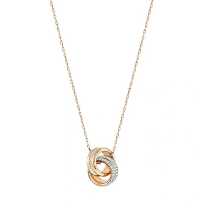 Abbildung von Swarovski Damen Halskette, Damen, Größe: One Size, Rosé