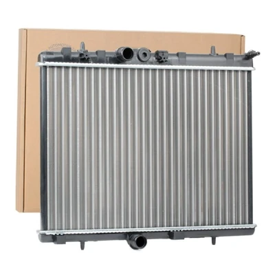 Abbildung von NISSENS 636007 Kühler, Motorkühlung Aluminium 380 544 24 Kühlrippen mechanisch gefügt PEUGEOT: 207 Hatchback, 2008 Estate, 208 I Hatchback