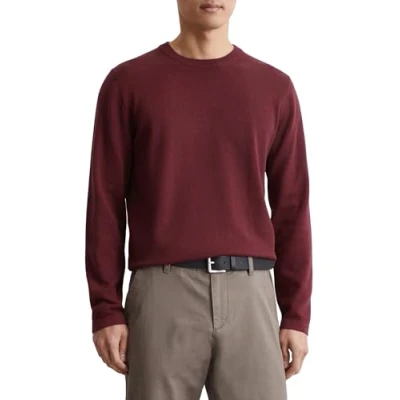 Abbildung von Marc O&#039;Polo Regular Strickpullover, Herren, Größe: Medium, Wine berry