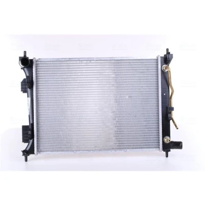 Abbildung von NISSENS 66757 Kühler, Motorkühlung Aluminium 500 390 15 Kühlrippen gelötet HYUNDAI: i20 I Hatchback