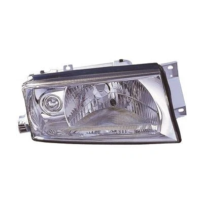 Abbildung von VAN WEZEL 7621962 Scheinwerfer rechts H4 für Rechtsverkehr mit Stellmotor LWR P43t SKODA: Octavia 1 Combi, I Hatchback