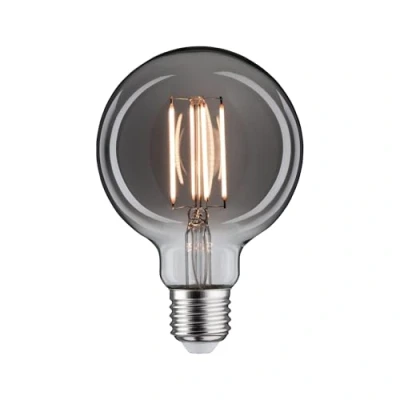 Abbildung von Paulmann 28865 LED Lampe 1879 Globe Goldlicht 350lm 8 Watt dimmbar Rauchglas Vintage 1800 K E27 Leuchtmittel