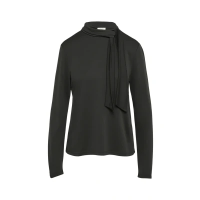 Abbildung von s.Oliver Langarmshirt, Damen, Größe: 34, Schwarz