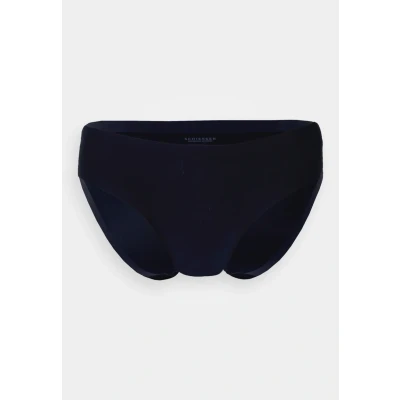 Abbildung von Schiesser Damen Invisible Slip Cotton Unterwäsche, Nachtblau_161924, 36 EU