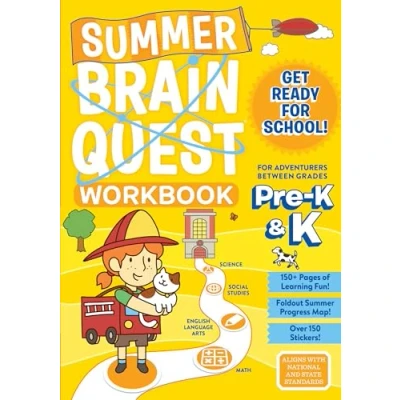 Abbildung von Summer Brain Quest: For Adventures Between Grades Pre K &amp; K: 1
